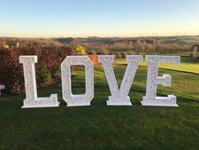 Blumenbriefe "LIEBE" zum