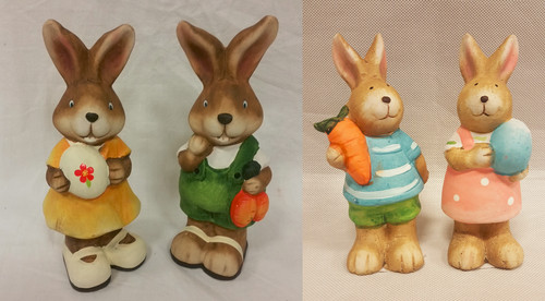 Osterhase hase ostern keramik - osterhase,