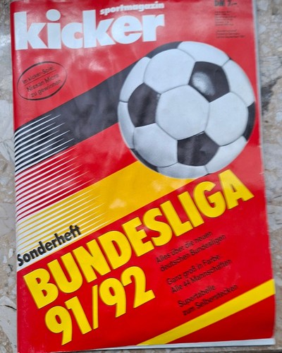 Kicker sonderheft bundesliga - sonderheft,