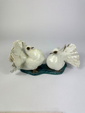 Porzellanfigur taubenpaar - porzellanfigur,