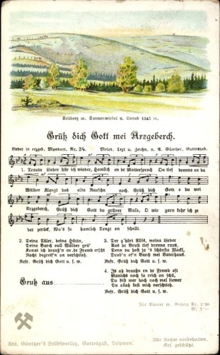 Lied günther anton - ak, günther,