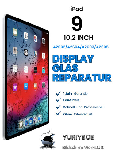 Ipad 2021 display - display, frontglas