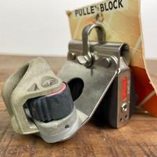 Ronstan 3-fach Block mit Klemme RF1015 Kugellager Schotklemme Bügel Marine Boot