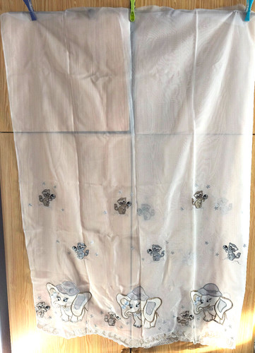 Gardine mit elefanten - mit, und