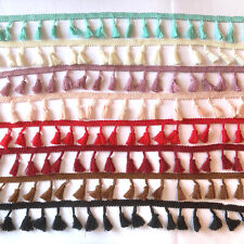 Quasten Band Farbwahl 40mm Zierband Bommel Borte Fransenband Deko Kostüm Nähen