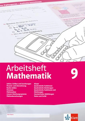 Arbeitsheft mathematik - arbeitsheft, 9