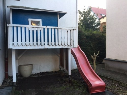 Schönes stelzenhaus mit - stelzenhaus,