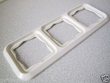 KOPP Abdeckrahmen 3-fach Rahmen COLOUR arktis-weiss UP Unterputz 3fach