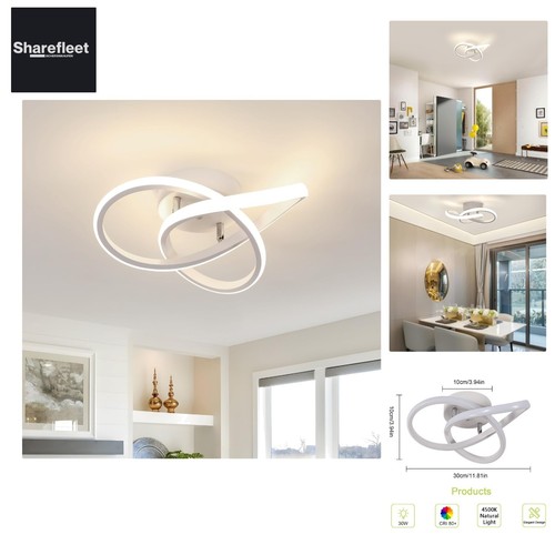 Luxuriöse led deckenlampe - deckenlampe, mit