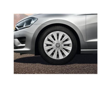 Original VW Golf 7 Radzierblenden Satz 15 Zoll Radkappen 5G0071455  Silber