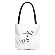 Stylishe Stofftasche aus 100%