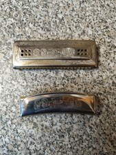 M. HOHNER 2 Stück MUNDHARMONIKA  ECHO und Unsere Lieblinge VINTAGE