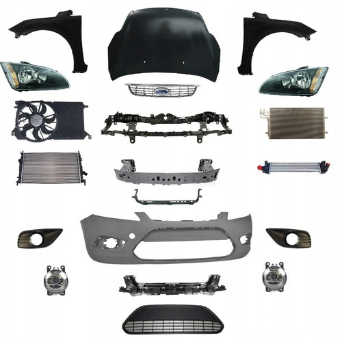 Satz motorhaube frontmaske - motorhaube,
