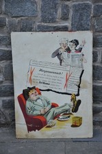Altes Reklameschild 20/30er J