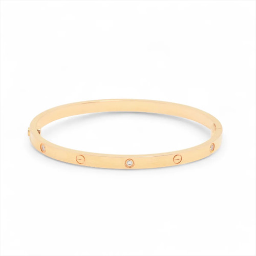 Cartier love halb diamant - cartier,