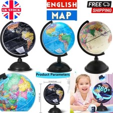 20CM Educational World Globus Schreibtisch Globus Selbstmontage für Kinder Klassenzimmer Zuhause