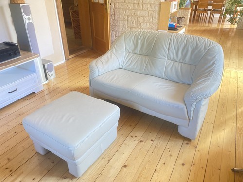 Edles himolla ledersofa - edles, +