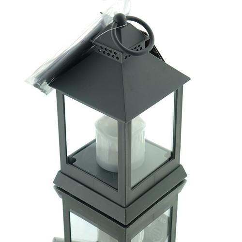 Lumineo laterne grau - grau, mit