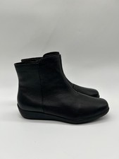 Vitaform Damen Stiefel Hirschleder Schwarz EUR 41 Weite H