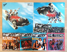 THE TEENS - 4 x Single 7" - 1