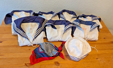 7x Original Bundeswehr Marinehemd Set Bordhemd BW Matrosenhemd Langarm weiß 