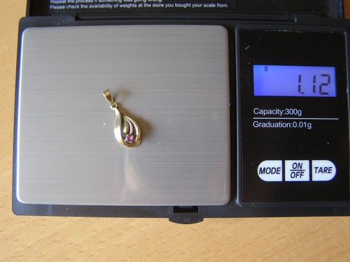 Kettenanhänger gold 333 - gold,