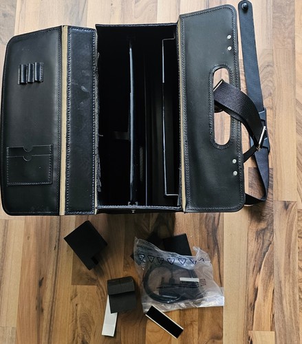 Parat pilotenkoffer leder - parat,