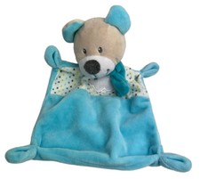Bär Nicotoy Schmusetuch blau