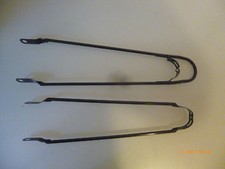  neue  28x1.75 hollandradsstreben,60mm, mit überlaufstrebe,schwarz,  1 paar