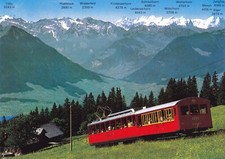 Ansichtskarte Postkarte Schweiz Rigi Vitznau Rigi Bahn Berner Alpen uralte AK