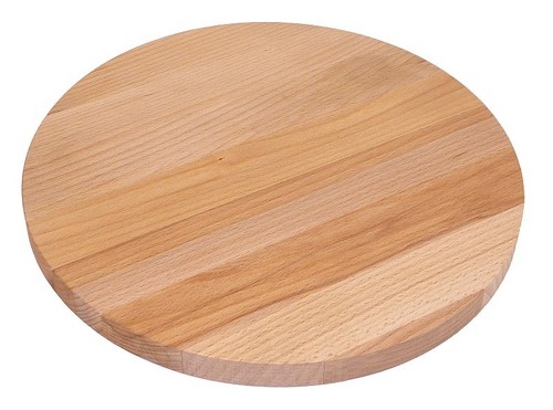 Kernholz schneidebrett rund - kernholz,