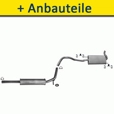 Auspuff Auspuffanlage für VW