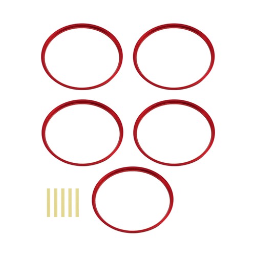 Lüftungsringe rot ringe - lüftungsringe,