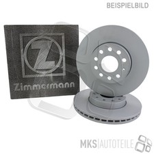 ZIMMERMANN (460.4519.20) Bremsscheiben, Bremsen hinten rechts für PORSCHE