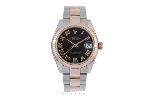 Rolex datejust black roman - datejust, 31