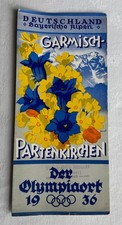 # alter Flyer 1936 Garmisch