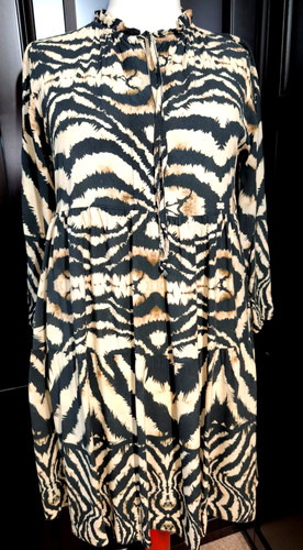 Damen stufen kleid aus - kleid, xl,