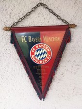 Alter Wimpel FC Bayern München / Höhe 35 cm Breite 28 cm