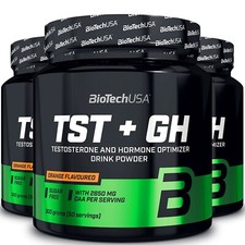 BIOTECH TST+GH POWDER 300 - NEU Starker Testosteron-Booster - Muskelwachstum DAA