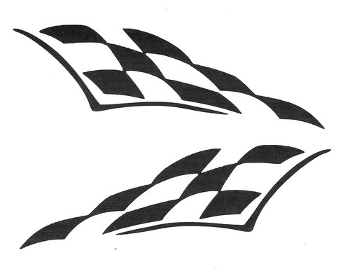 Racing streifen links - racing,