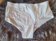 XXL 52/54 Unterhose Slip Weiß Baumwolle Elasthan Höschen plus size große Größen