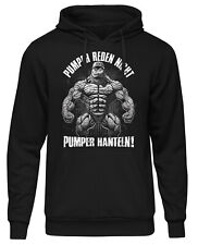Pumper Hanteln Kapuzenpullover