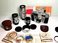 Leidolf Lordomat C35 Messsucher Kamera Travenar 50 mm 90 mm 135 mm