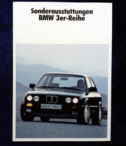 Bmw 3er prospekt 2 - bmw, 2.1988