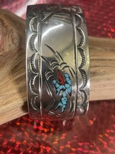 Navajo Chip Inlay Armspange