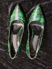 Grüne Highheels mit