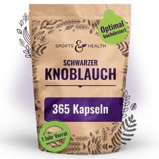 Schwarzer knoblauch kapseln - schwarzer,