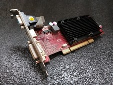 AMD  Radeon HD 5450 PCI Grafikkarte, Powercolor, 512MB, HDMI, DVI, VGA, Test:OK!