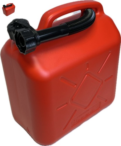 Benzinkanister 10l rot mit - 10l,