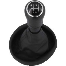 Schaltknauf + Schaltsack mit Rahmen passend für VW T5 | BJ 2003-2015 | 6 Gang